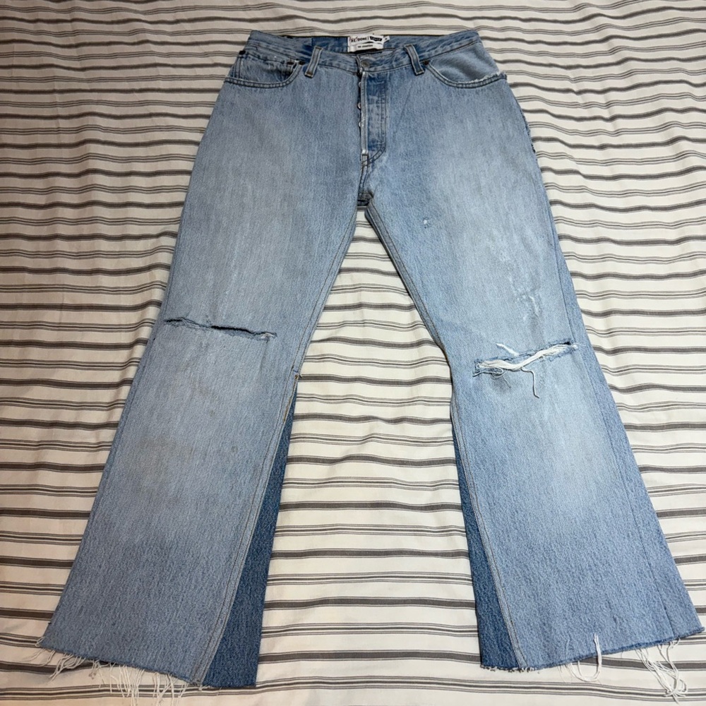 Re/Done Light Blue Denim Jeans